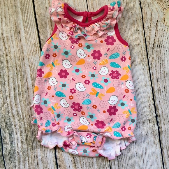 Zutano Other - Zutano girls onesie sz6mo